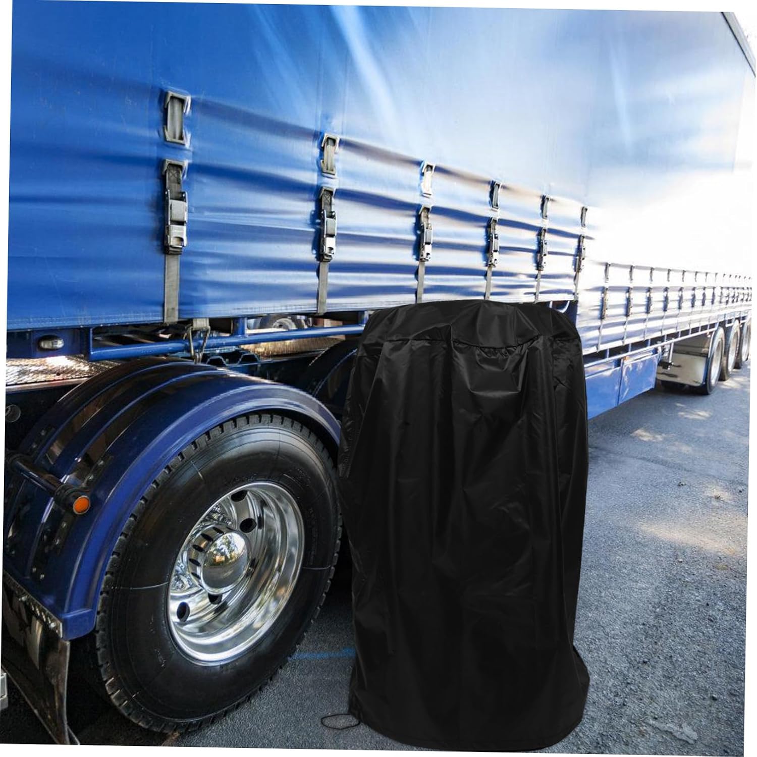420d Oxford Tire Cover Storage Bag for Wheels and Spare Tires