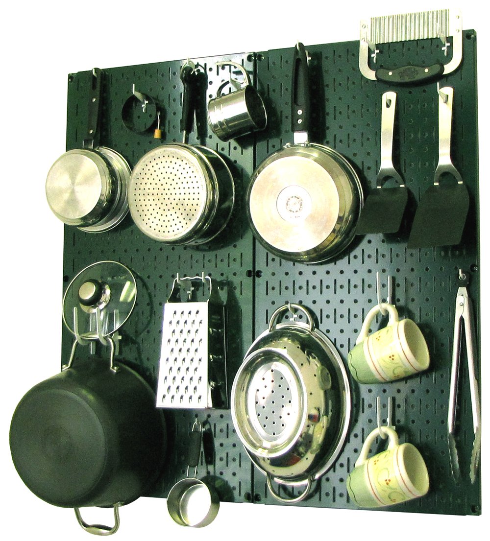 Buy Wall Control 30KTH200 GNW Kitchen Pegboard Organizer Pots and