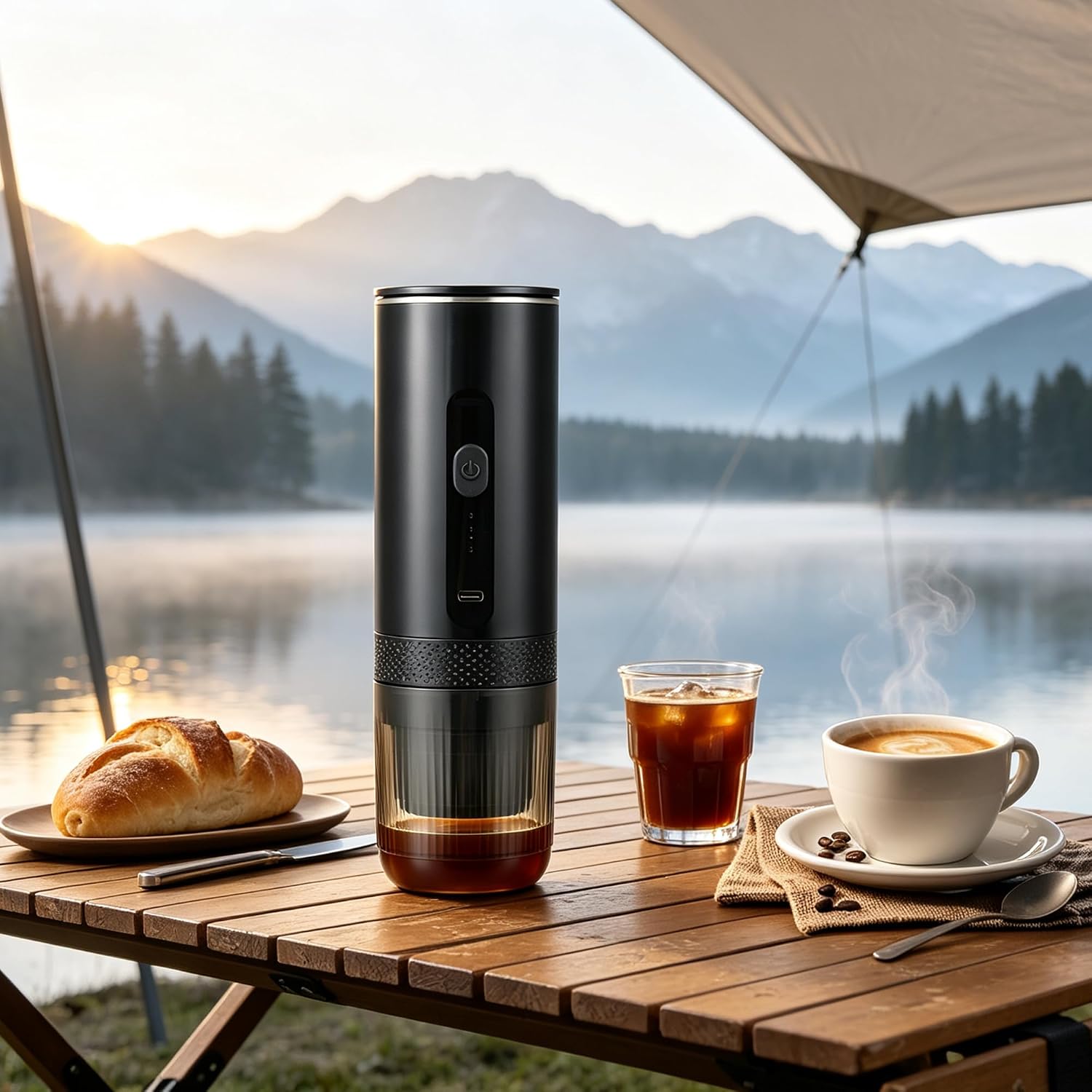 Goldtouch Portable Electric Espresso Machine,Travel Coffee Maker