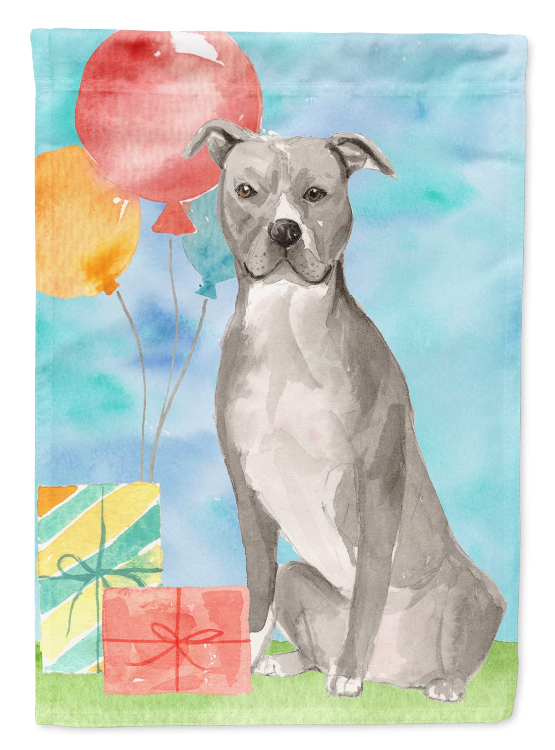 Drapeau Staffordshire Bull Terrier de qualité supérieure Caroline's Treasures grand format