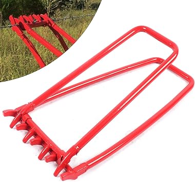 Fence Fixer Tool, Wire Tight Fence Crimping Tool Repair Crimper Tool High Tensile Ranch Barbed Wire Tightener