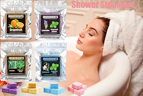 Miniatura 2 de RUOKEXIN Vaporizadores de ducha para aromaterapia, paquete variado de 16 bombas de ducha con aceites esenciales. Juego de vaporizadores de ducha