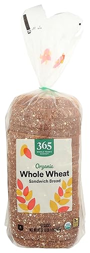 Vista 7 de 365 by Whole Foods Market, Pan Sandwich de trigo integral orgánico, 20 onzas