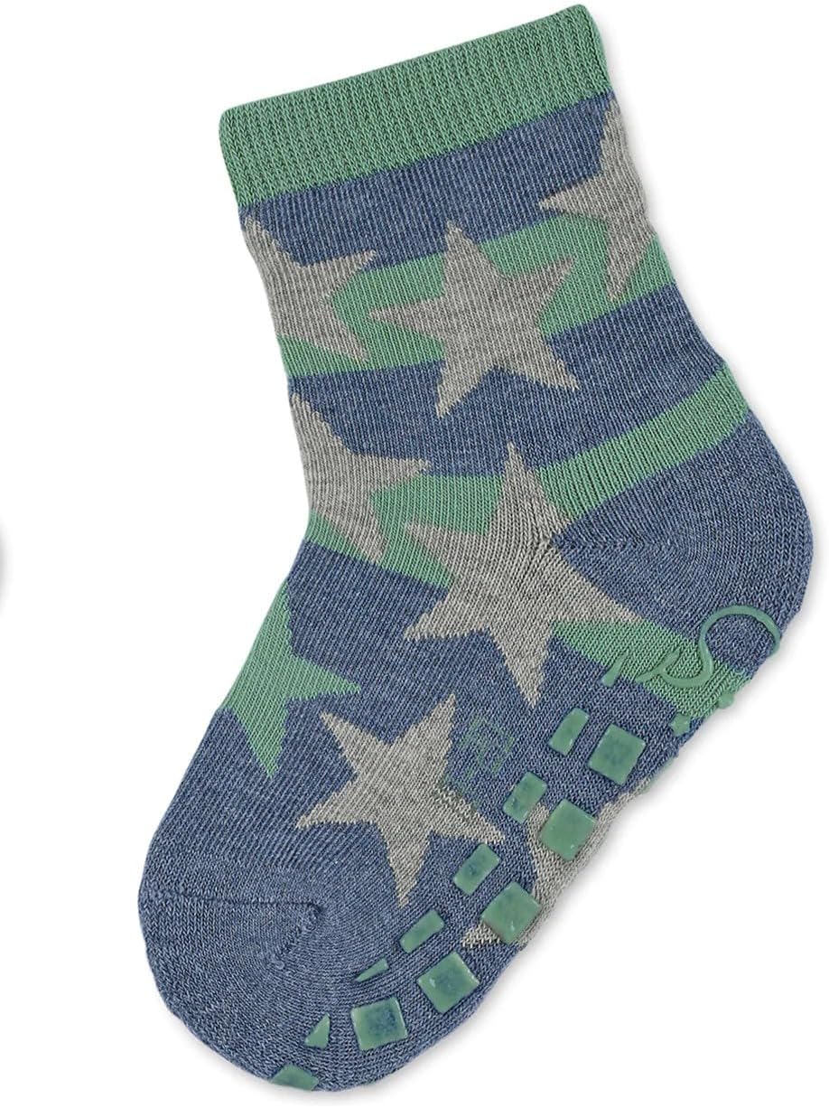 Sterntaler ABS-Söckchen DP T-Rex+Sterne Baby Boys' Slippers Socks