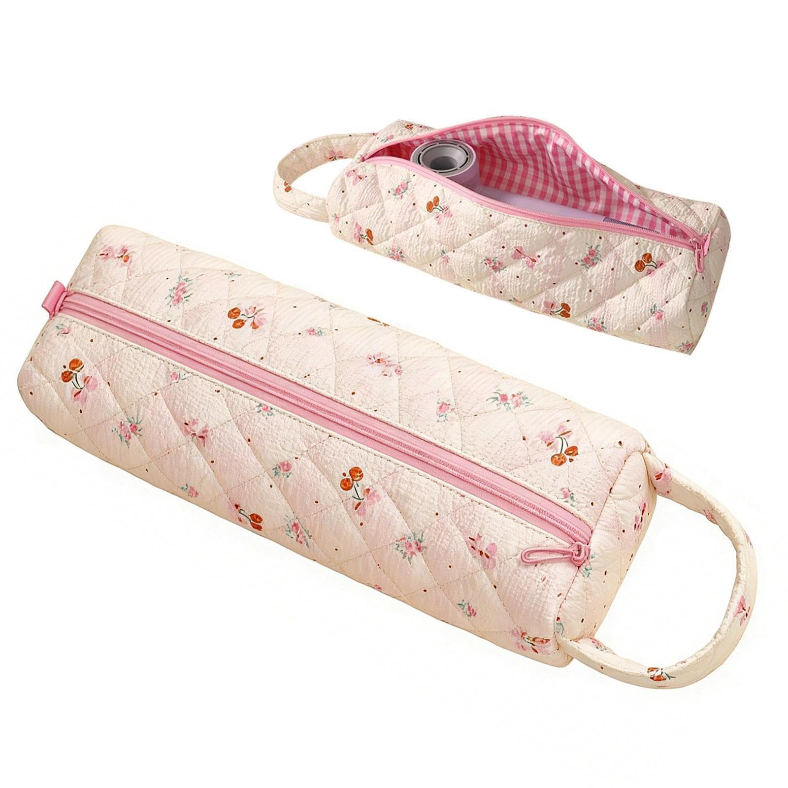 VOOSFSIE 1 Pcs Bolsa de Viaje Portátil para Secador de Pelo, Bolsa de Almacenamiento para secador de pelo, rizador, Funda Transporte para Secador de Pelo y Accesorios