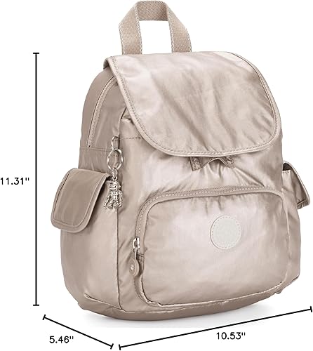 Miniatura 7 de Kipling CITY PACK MINI Mochila pequeña, Brillo metálico., Tamaño único