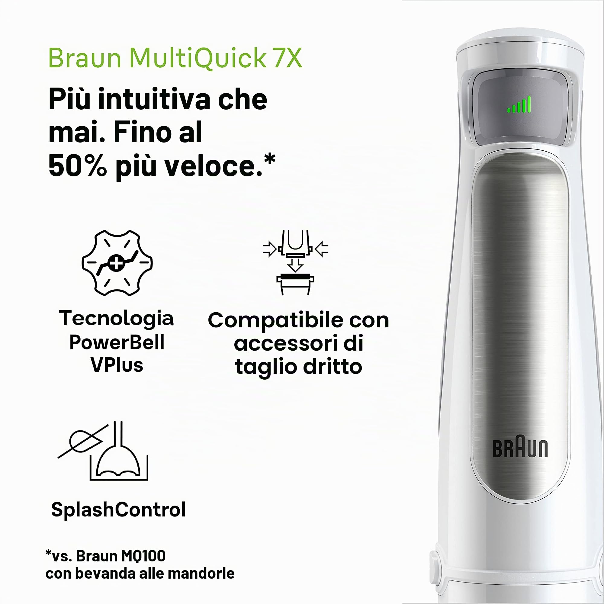 Braun MQ7000 Stabmixer MultiQuick 7