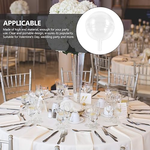 Miniatura 7 de EXCEART 95 soportes redondos de chocolate transparente para envoltorios de trufas de caramelo de chocolate, soporte de embalaje de flores de