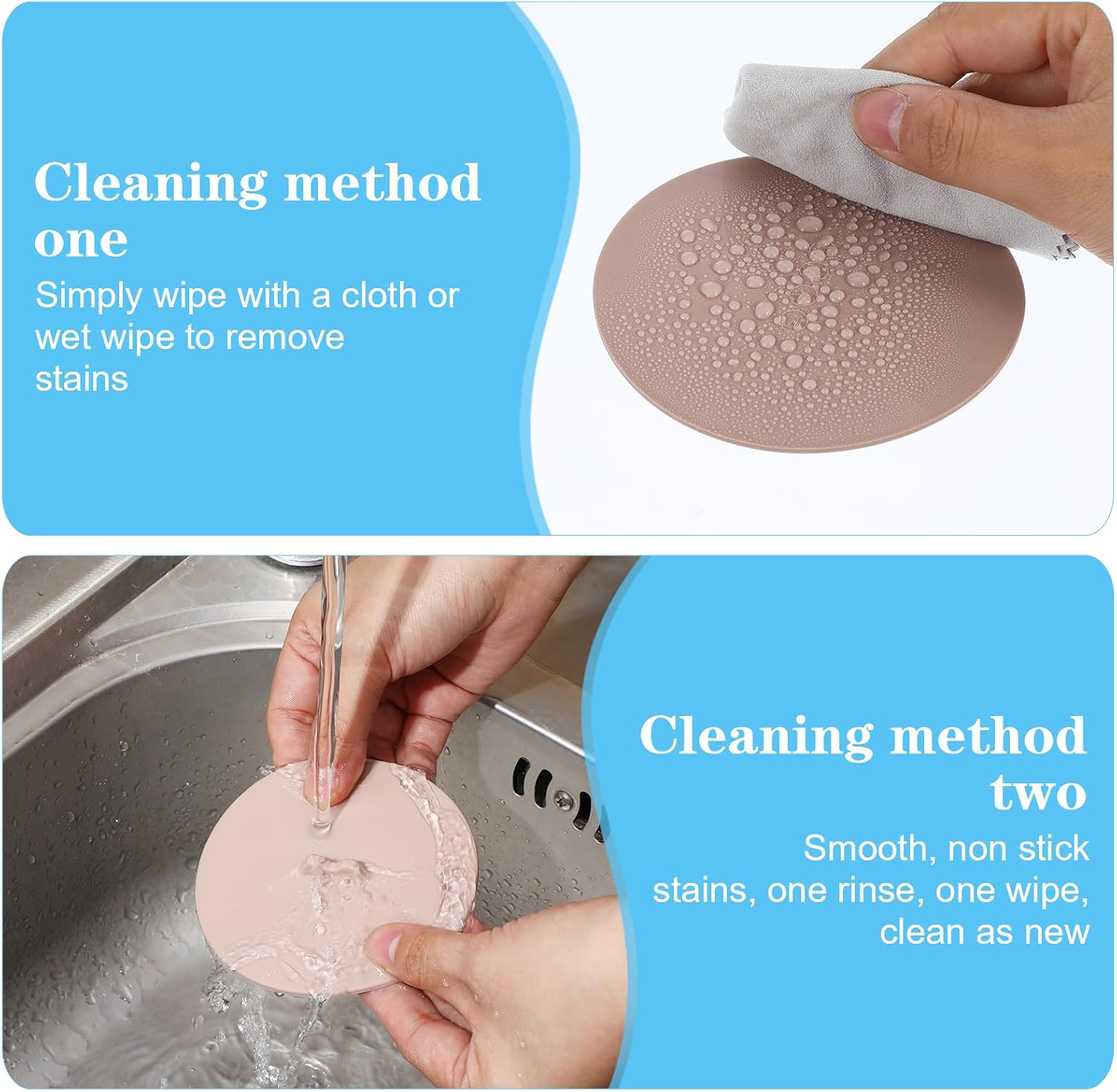 Ymapinc Silicone Lids for Cups, Silicone Cup Covers, Universal Cup Lids