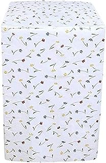 Couverture de machine à laver 1PC Couverture étanche PRATIQUE Petite fleur Impression de poussière de poussière de poussière pour la vie quotidienne Machine à laver Accueil Couverture de séchage à la