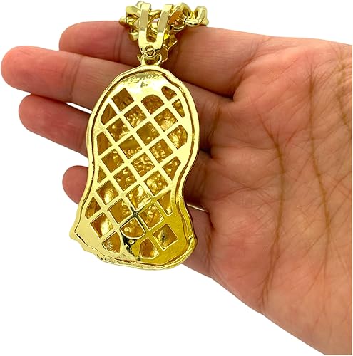 Miniatura 8 de COLGANTE DE CADENA CUBANA, CUBANO, CUBANO PARA HOMBRES MÁSCARA DE RAPPER HIP HOP HOP