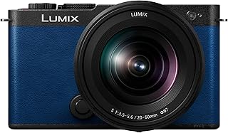 LUMIX S9 Full-Frame Camera, Mirrorless L-Mount, Outstanding Descriptive Performance and Functionality, Compact, Lightweight Body, Easy Sharing of Photos &Videos, LUMIX Lab App - DC-S9KA (Blue)
