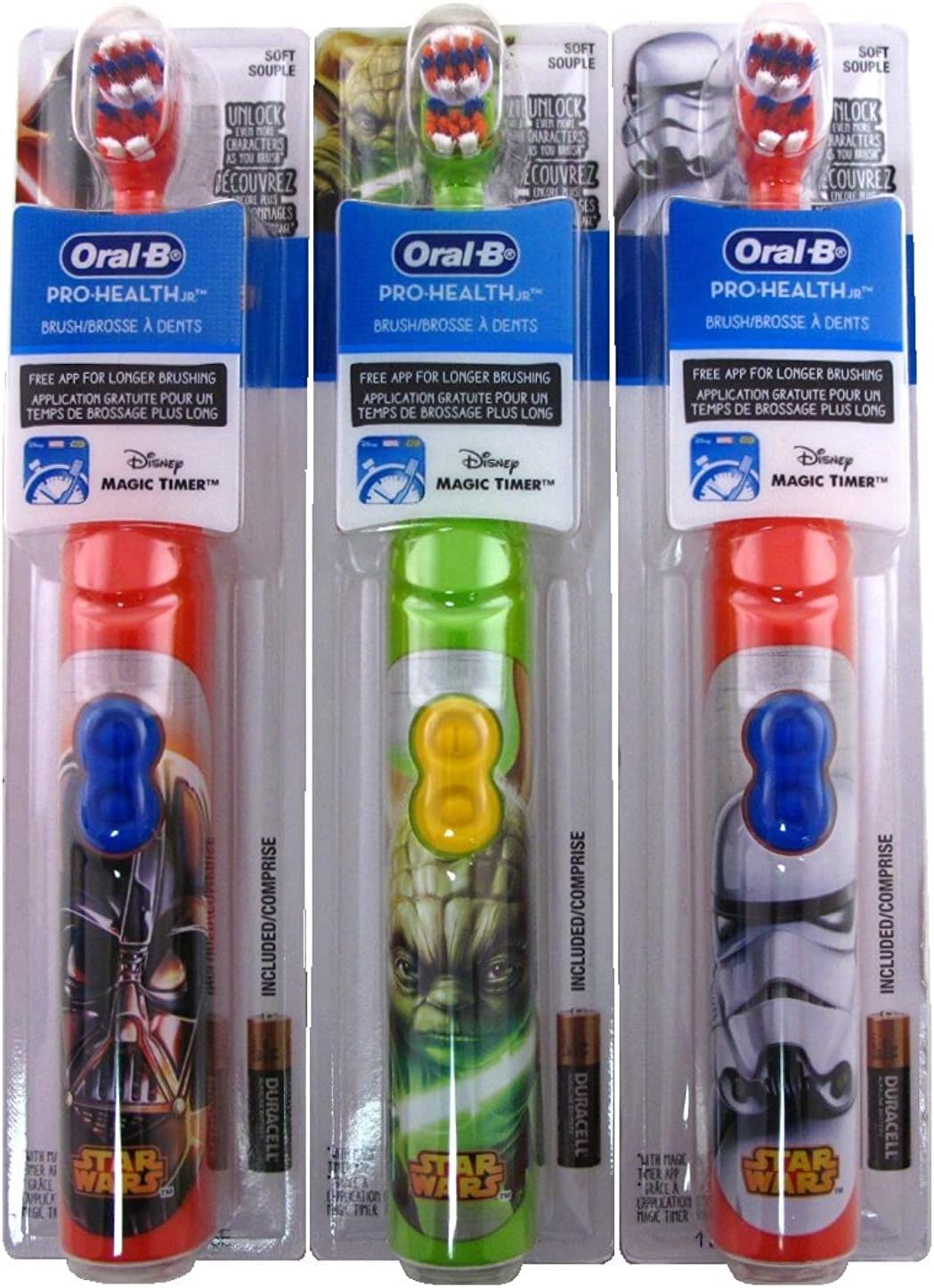 Oral-B Toothbrush Power Disney Star Wars (Timer) (4 Pieces) Assorted