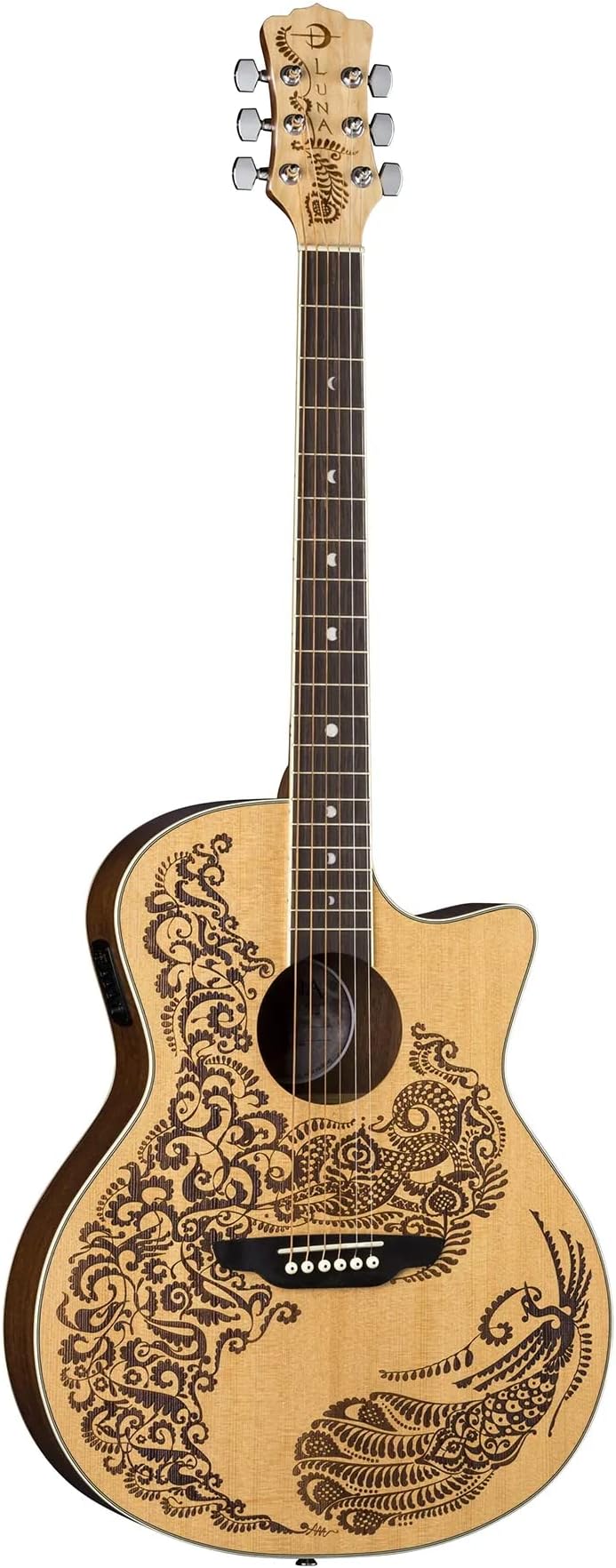 Henna Paradise Select Spruce Acoustic Electric Guitar