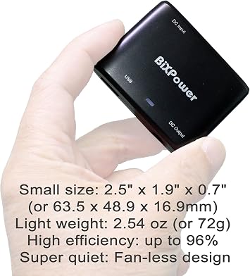 12V to 24V Fan-Less Converter Compatible with ResMed AirSense 10 Series CPAP Machines - DM90S10