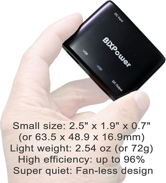 12V to 24V Fan-Less Converter Compatible with ResMed AirSense 10 Series CPAP Machines - DM90S10