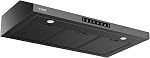 VIKIO HOME 30 Inch Under Cabinet Range Hood 900 CFM, Dual Motor Powerful Kitchen Vent Hood, Gesture & Touch Control, Ultra Quiet DC Motor, Dishwasher-Safe Filters, LED Lights, Black