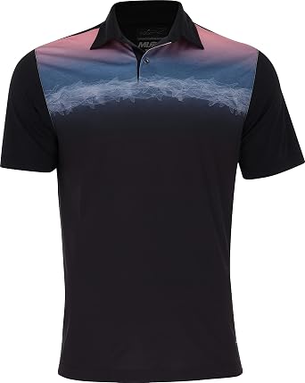 Greg Norman Lab Tide Black Shirt Men L