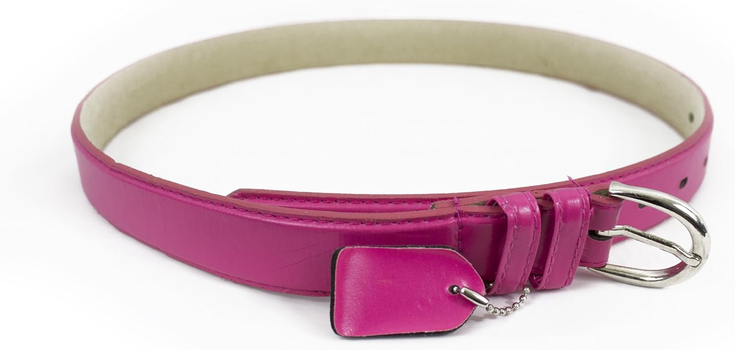Leatherboss Ladies Belt Size Size Extra Large 42" 44" Pink at