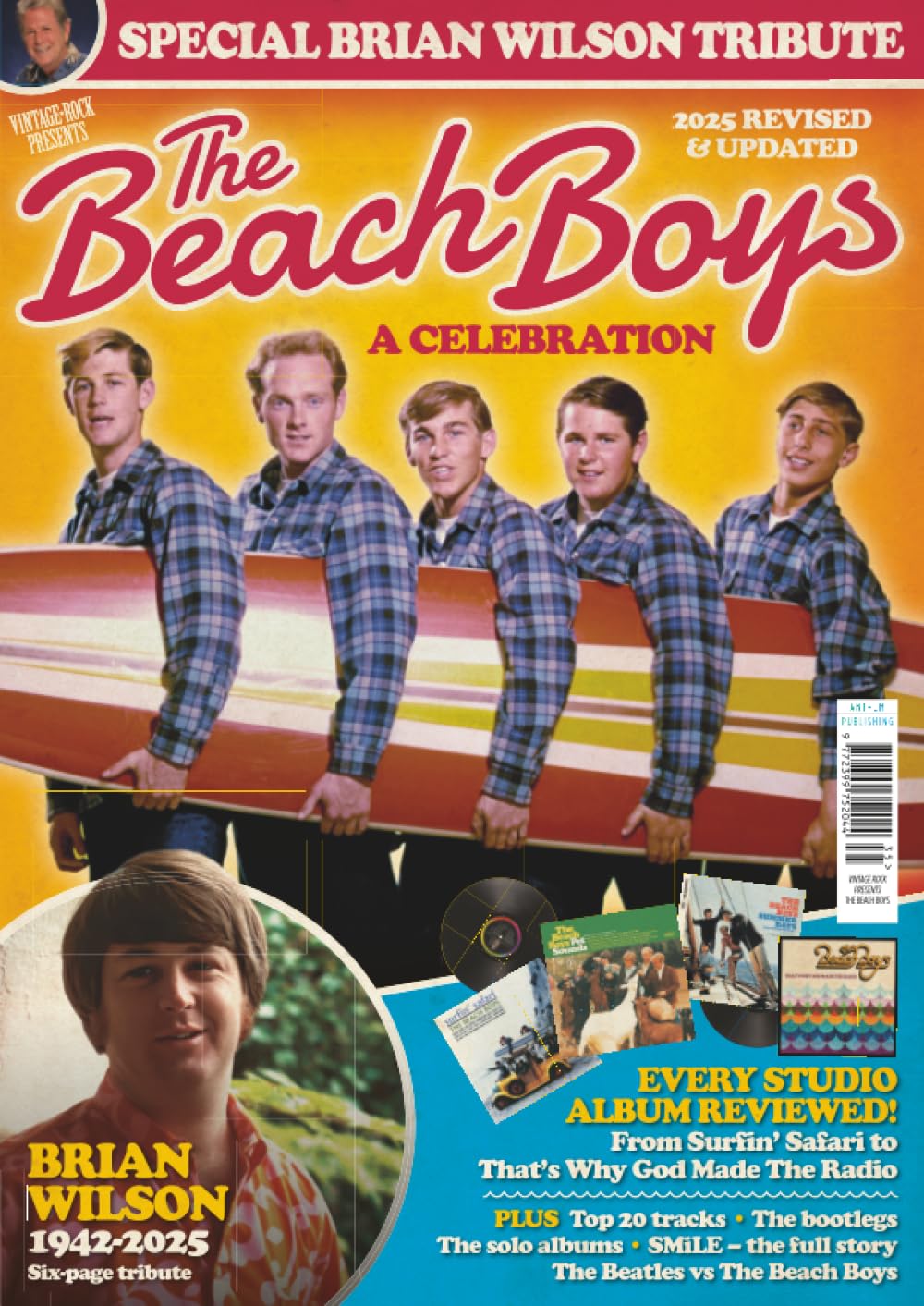 The Beach Boys: A Celebration: Special Brian Wilson Tribute | 2025 Revised & Updated Edition      Paperback – June 23, 2025