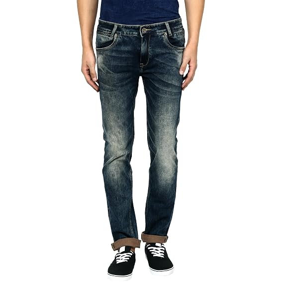Green Low Rise Super Slim Fit Jeans 