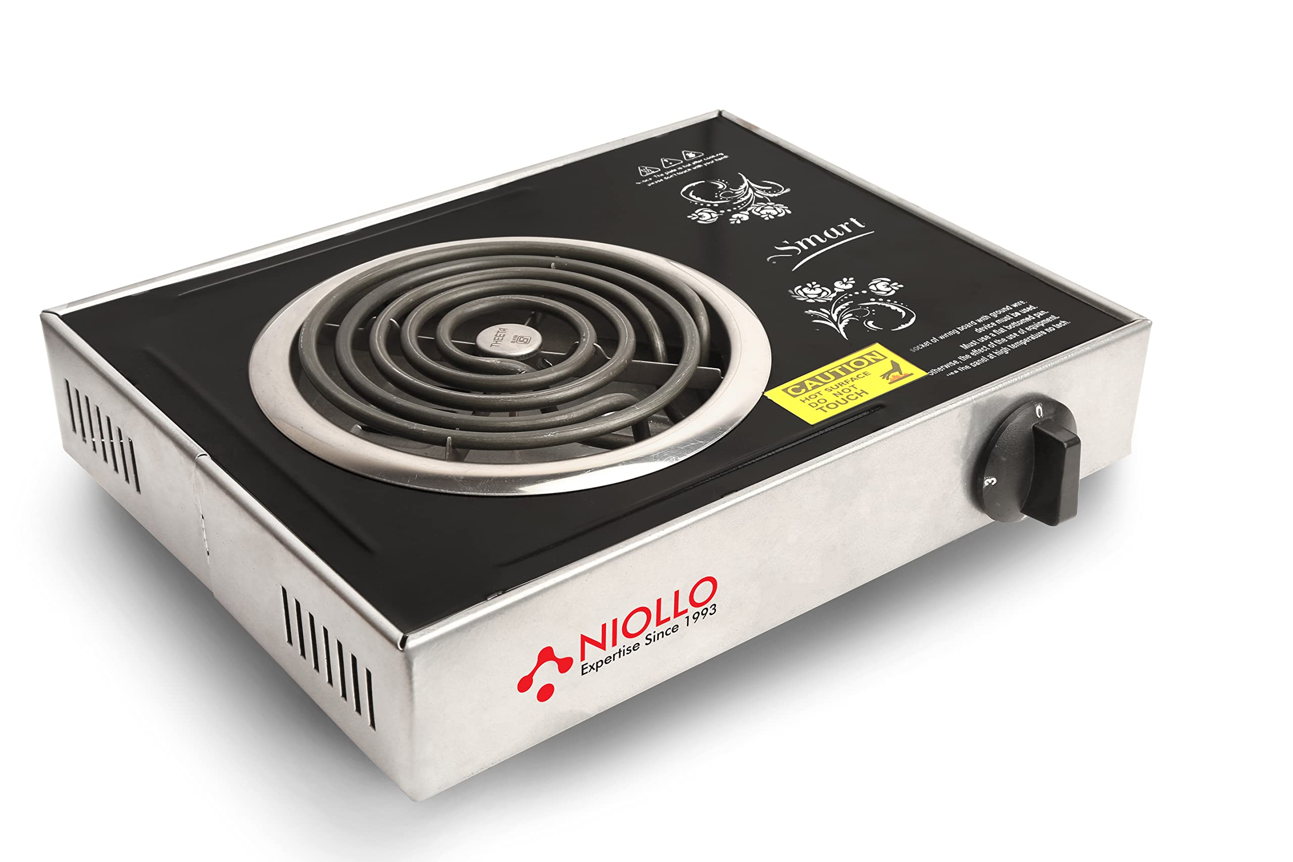 Buy NIOLLO 2000 Watt Powerful Variable Power Settings Portable Hot Plate with Power Cord