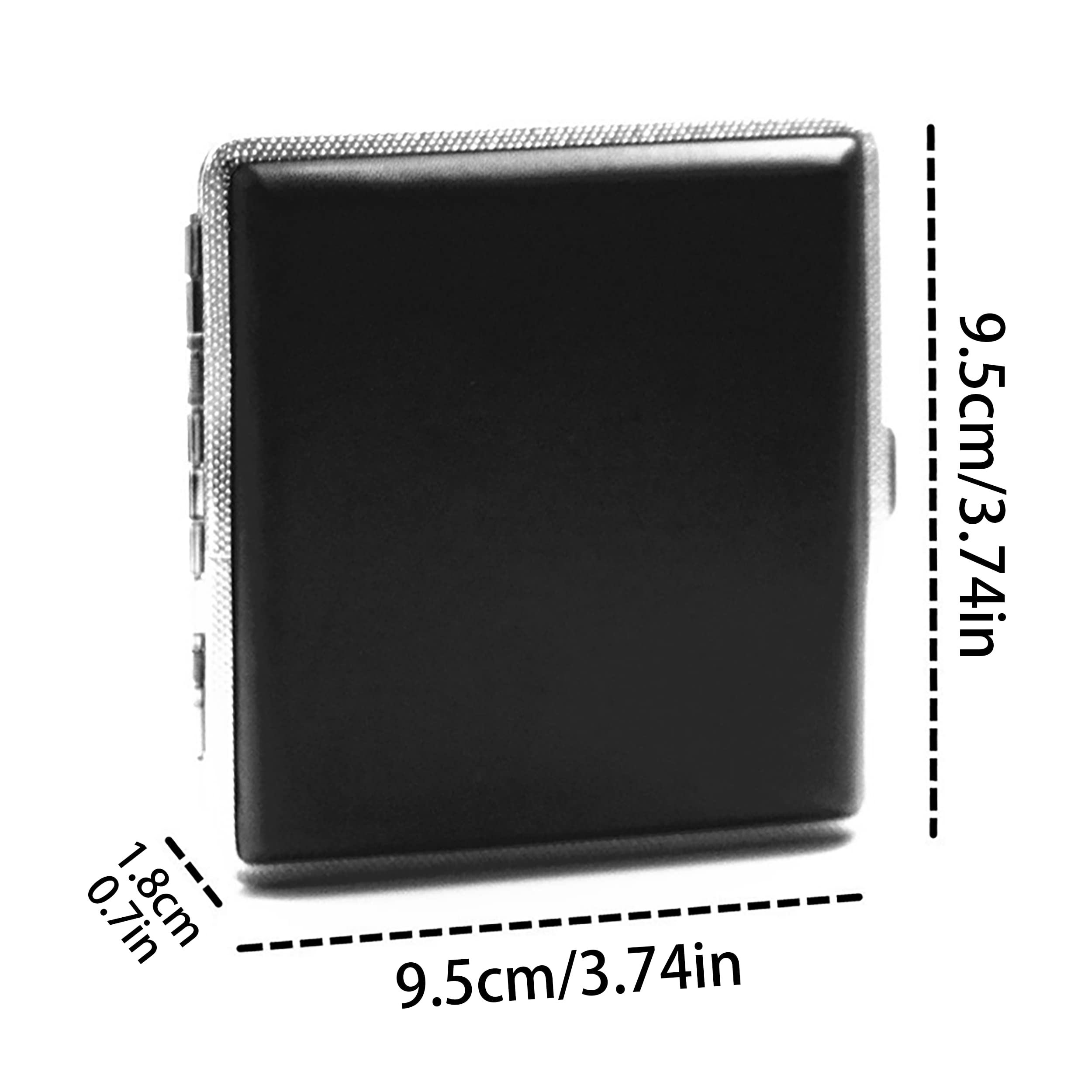 elfbar nachfüll pod läuft aus Étui à cigarettes en métal avec housse en cuir PU, ultra fin, poche de  transport pour 20 cigarettes (Noir) : Amazon.fr: Mode