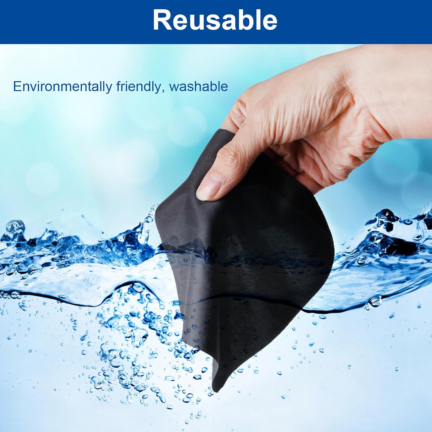 200PCS Glasses Cleaning Cloth, Glass Cleaning Cloths, Microfiber Cleaning Cloth for Glasses, Eyeglasses, Sunglasses,Phone, Screens, Electronics,Camera Lens and Other Delicate(5.47 * 5.82 in）