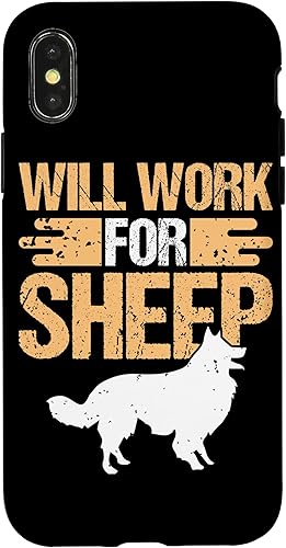 Miniatura 7 de iPhone 13 Pro Will Work For Sheep Border Collie Design For Collie Owner Case