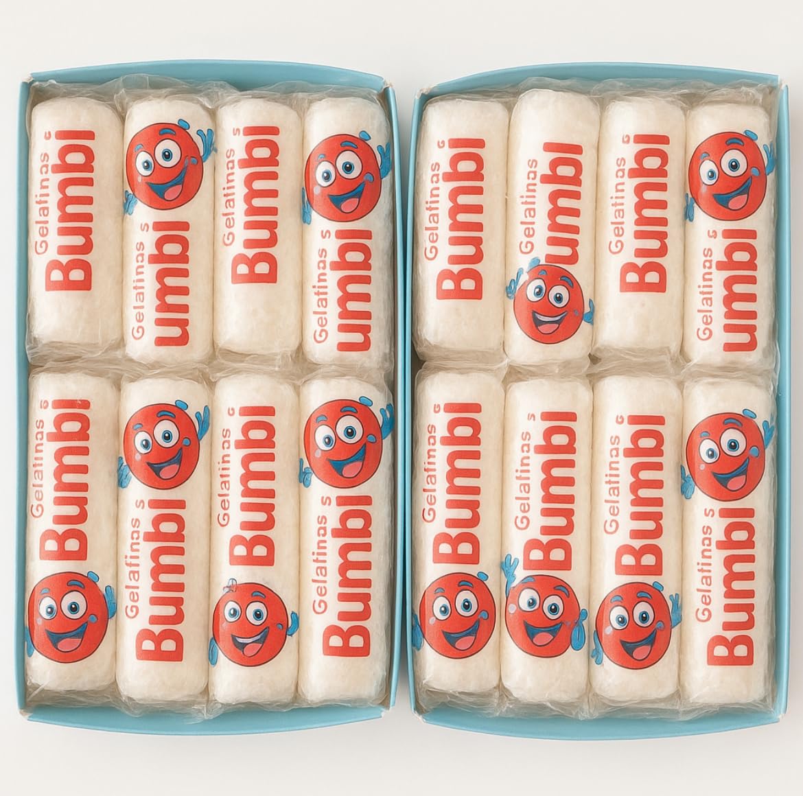 Gelatinas Bumbi - 2 Boxes of 16 units each