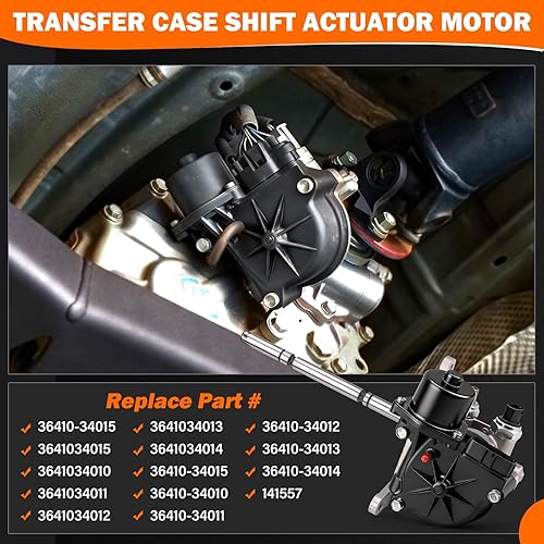 Miniatura 2 de 36410-34015 Reemplazo del motor de caja de transferencia para Tundra 2000-2006, Tacoma 2005-2017, Toyota 4Runner 4WD 2010-2017 4WD 4-Wheel Drive 4x4