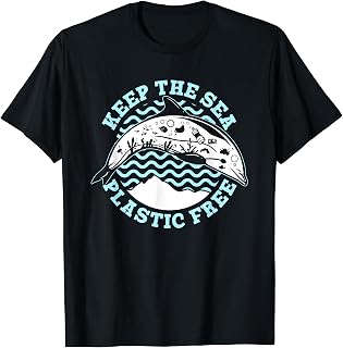 Keep The Sea Plastic Free Ocean Clean Plastic Pollution T-Shirt
