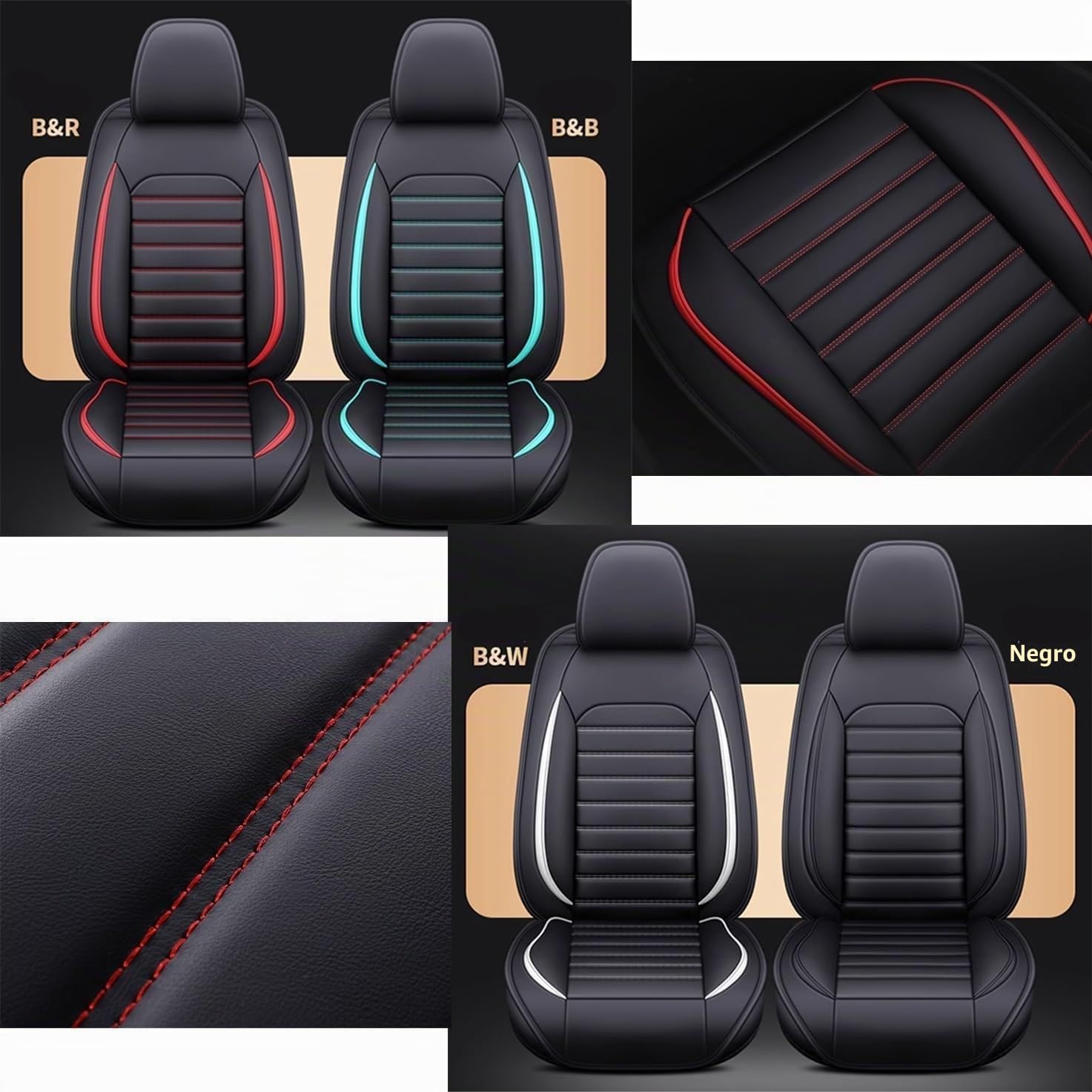 Funda de Asiento de Coche para op𝘦l Astra H GTC Hatchback(2005-2010),Revestimiento Completo y Ajustado​,Superficie fácil de Limpiar, protección Duradera contra Desgaste Diario - 5 Piezas