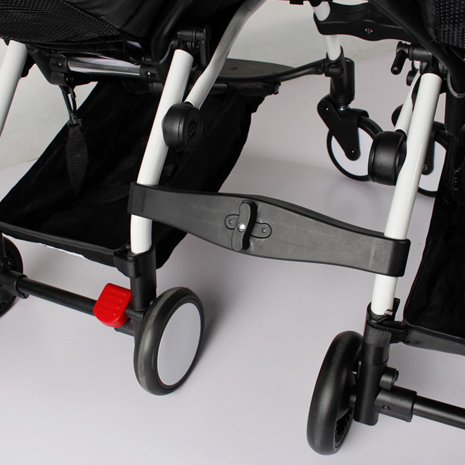 Twin Stroller Connector for Baby, Baby Stroller Linker Twin Baby Stroller Connector for Two Strollers Connection, Turns Two Single Strollers into a Double Stroller