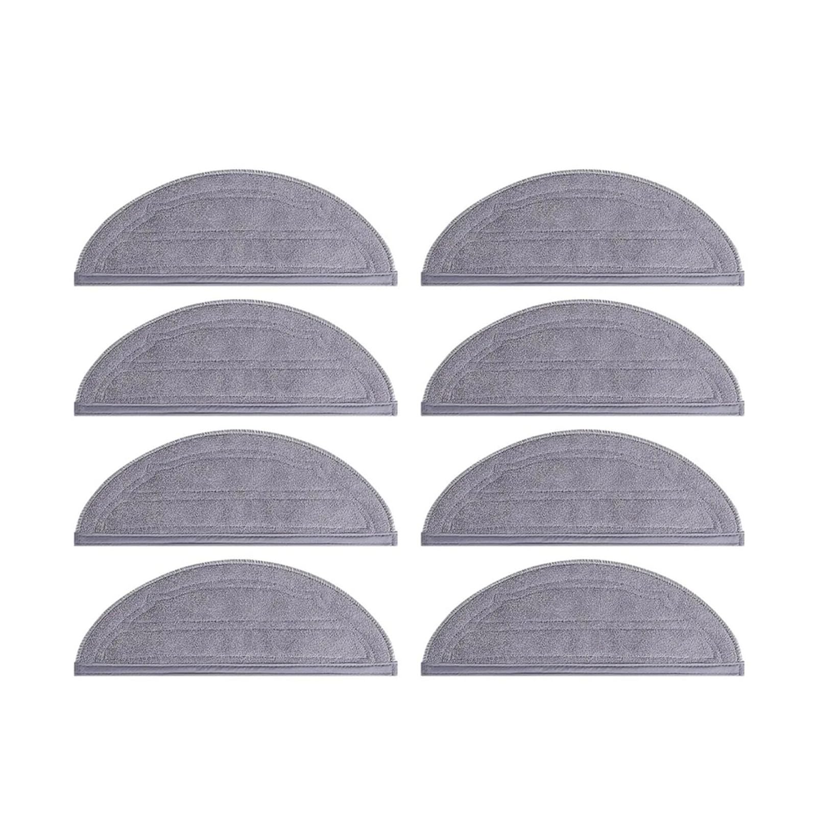 Mop Cloths，Compatible For Roborock，Q10 S5 Q10 S5+ Q10 VF Q10 VF+ Q10V Q10V+ S8 Pro S8 Pro+ Washable Mop Wipeds Pad Replacement Part(8pcs)