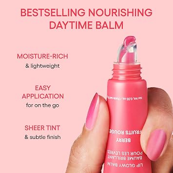 Lanage Berry Sweet Lip Trio Set Lip Balm Lip Scrub Lip Pack Moisturizing Korean