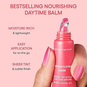 LANEIGE Lip Glowy Balm: Sheer Tinted Lip Moisturizer with Shea Butter, for Hydrating Shine & Soft Lips