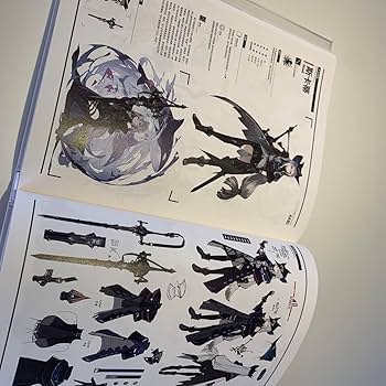 Amazon.co.jp: アークナイツ 公式設定資料集 明日方舟美术设定集Vol.1