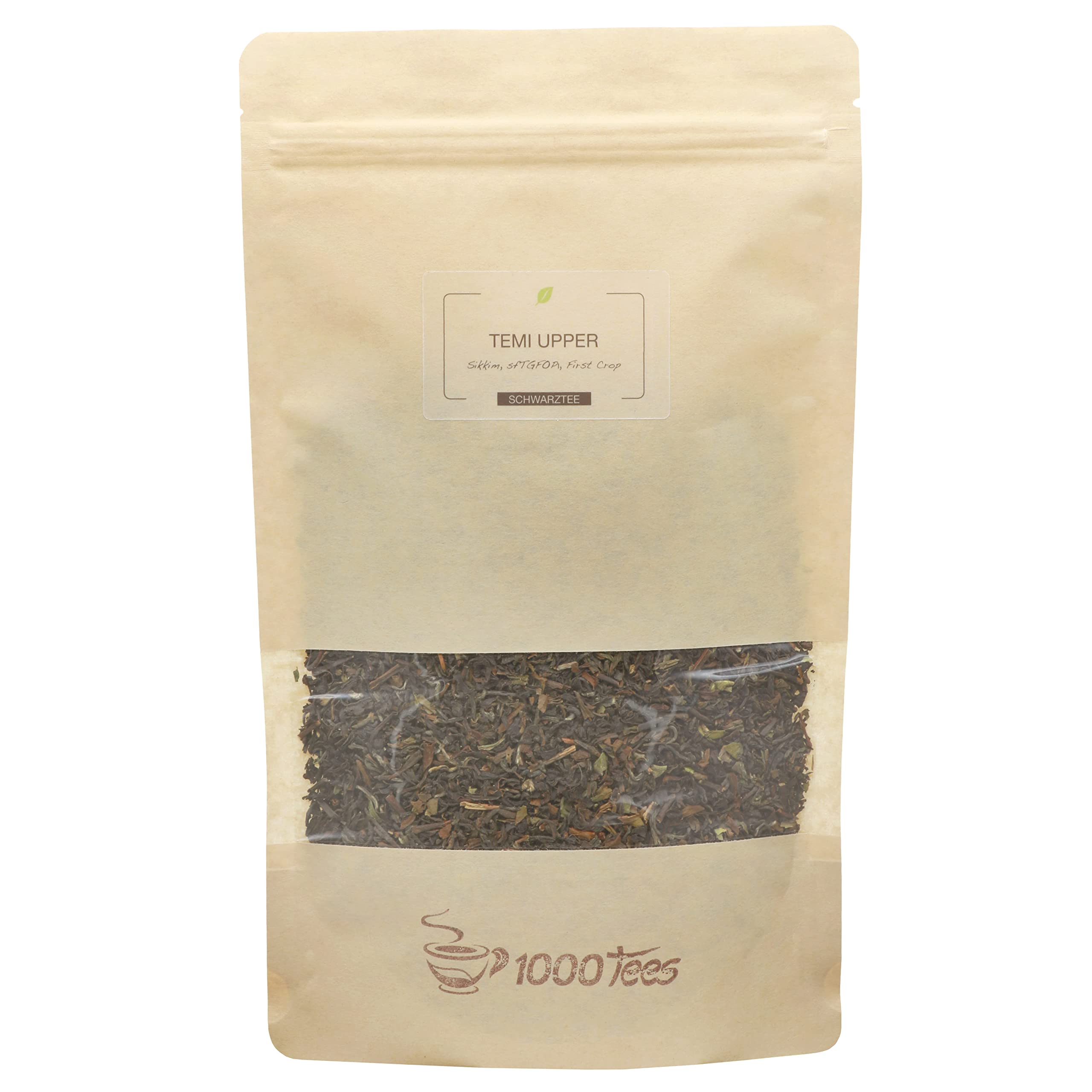 Schwarztee Temi Upper First Crop aus Sikkim, fruchtig, mild, blumig, frisch abgefüllt