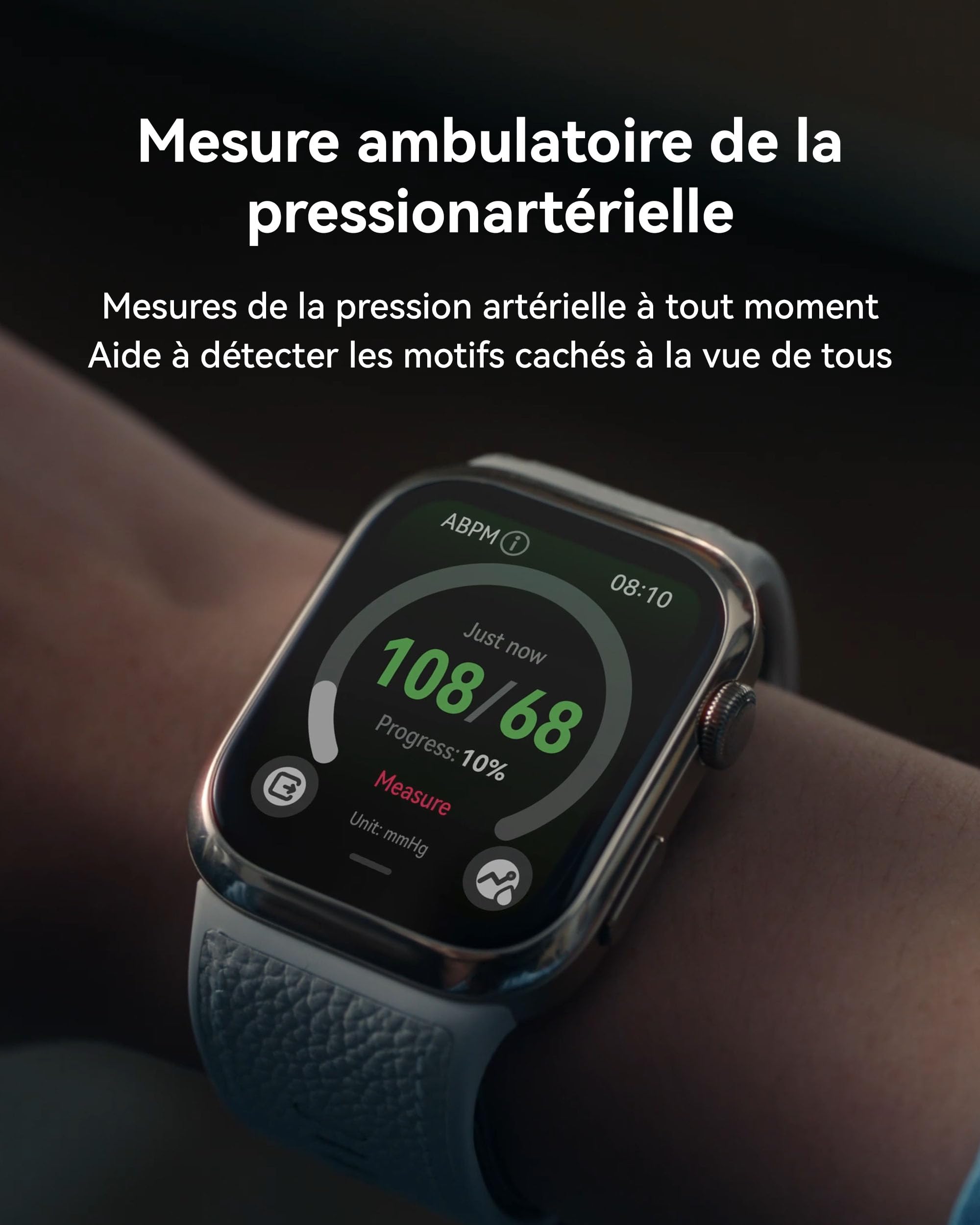 HUAWEI Watch D2, Montre Connectée, Analyse ECG, SpO2, iOS & Android, Noir | Mesure ambulatoire de la Pression artérielle, Surveillez fréquence Cardiaque, fréquence respiratoire, Design Fin et léger