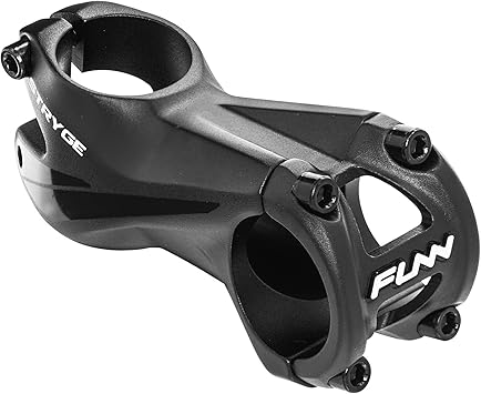 Funn Stryge Bike Riser Stem with 7 Degree - Length 70mm stem with 31.8mm Bar Clamp, Bike Stem for Mountain Bike, BMX Bike, Road Bike and Gravel Bike Black