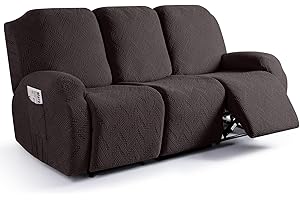 Chic Sofa Protectors - 3-Piece Recliner Sofa Covers That Enhance Your Couch's...