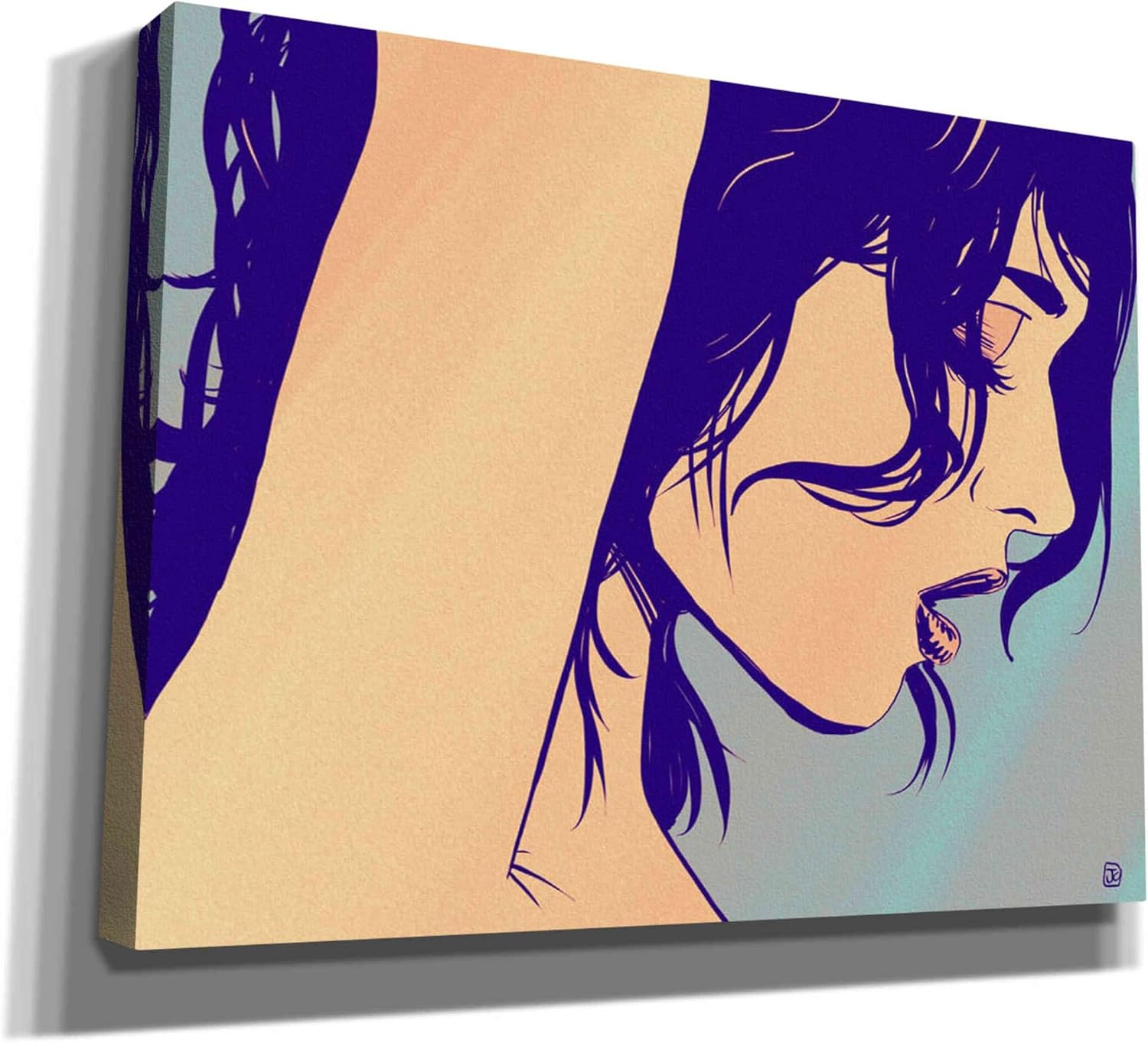 Epic Graffiti 'Image 153' by Giuseppe Cristiano, Canvas Wall Art, 12"x16"
