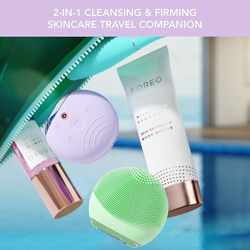 Miniatura 3 de FOREO LUNA 4 go Face Cleansing Brush & Firming Face Massager  Premium Face Care  Enhances Absorption of Facial Skin Care Products  Simple Skin Care