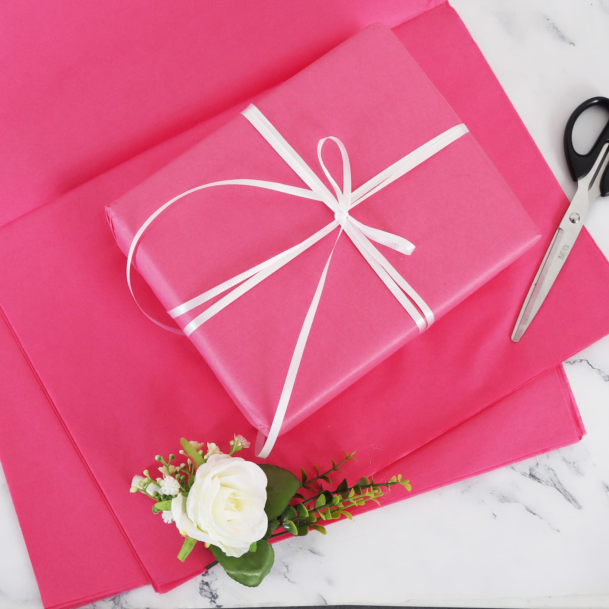 Bobobag Lot de 100 feuilles de papier de soie d'emballage cadeau en