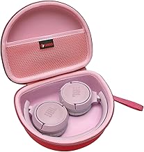 XANAD étui de Voyage pour Casque jbl Tune 510bt 760NC 720bt 570bt 520BT 670NC Housse Casque jbl Remplacement avec Rangement câble（Rose）