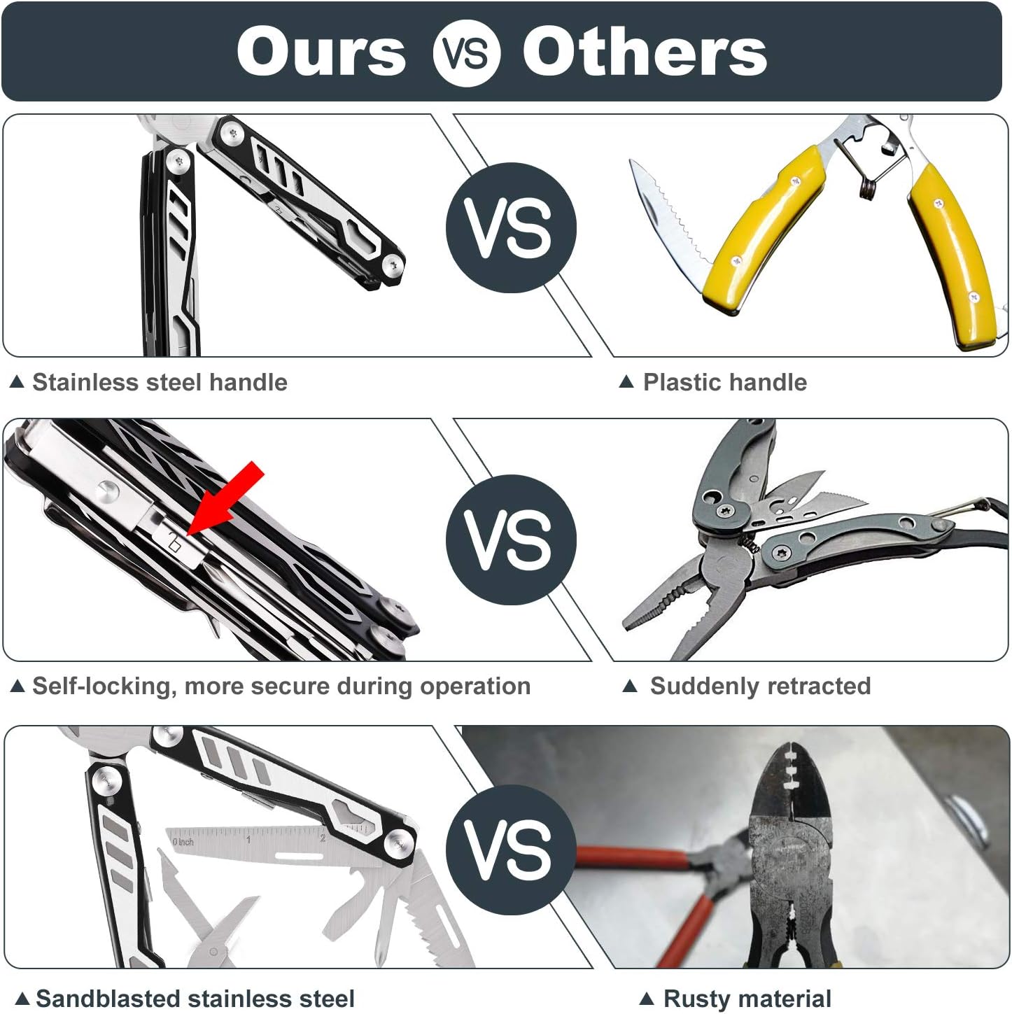 Gifts for Men, Multitools, 15-in-1 Tools, WE-184