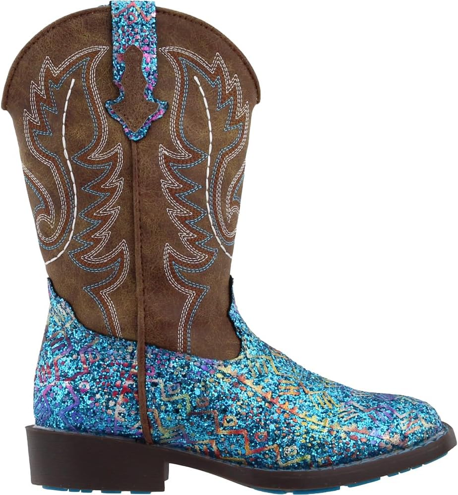 ROPER Kids Girls Casual Boots - Glitter Style