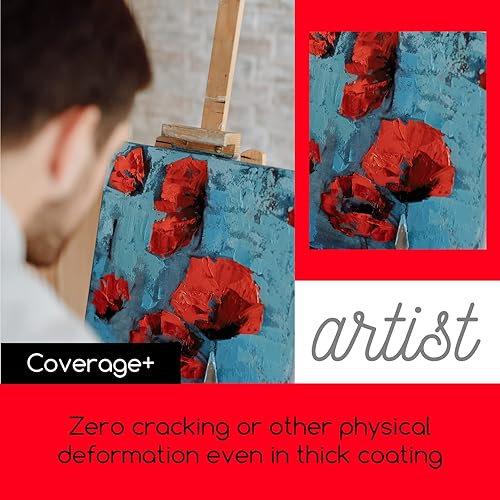 Miniatura 5 de MEEDEN Juego de pintura al óleo, 7 colores de 3.4 fl oz3.38 onzas, tubos de pintura al óleo grandes de 3.38 onzas, 2 pinturas al óleo de cuerpo