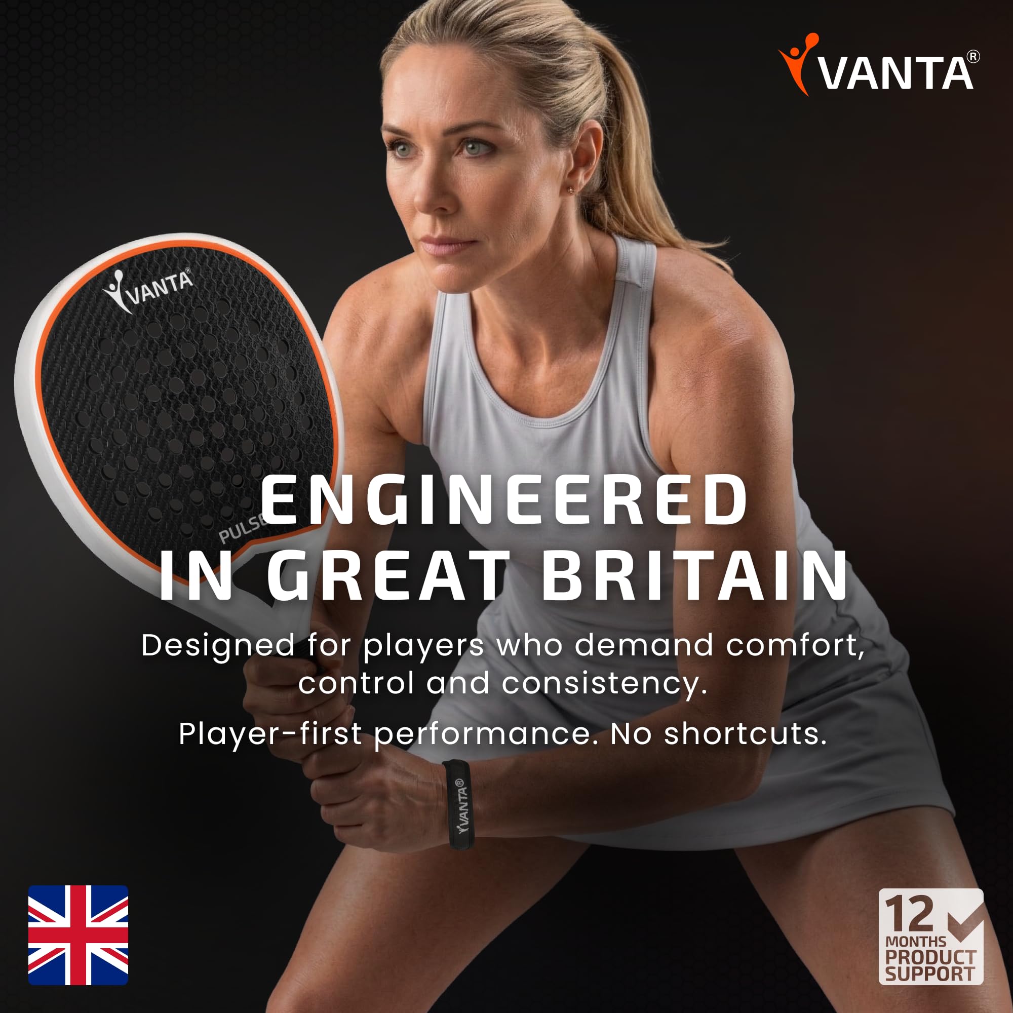 VANTA PULSE | Pacchetto di racchette da padel in carbonio 3K per uomini e